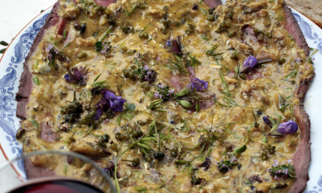 image: Det beste jeg vet: Norsk vitello tonnato og blåskjellpasta med blæretang